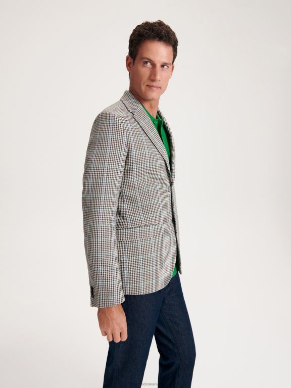 acva Reserved bărbați îmbrăcăminte blazer cu carouri slim fit 648HZ1141