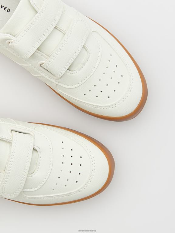 alb Reserved băieți pantofi adidași cu închidere cu velcro 648HZ2062