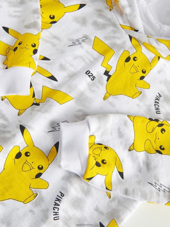 alb Reserved băieți îmbrăcăminte hanorac pokemon 648HZ2054