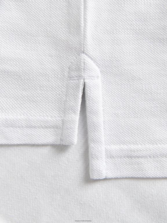 alb Reserved băieți îmbrăcăminte maiou Polo 648HZ2145