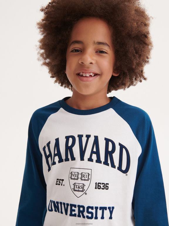 alb Reserved băieți îmbrăcăminte tricou 648HZ2008