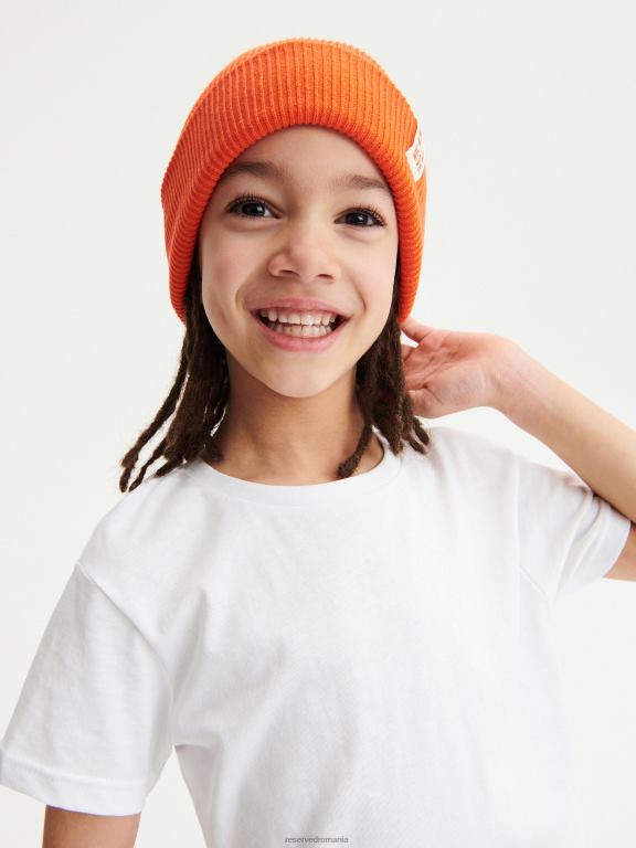 alb Reserved băieți îmbrăcăminte tricou din bumbac 648HZ2052