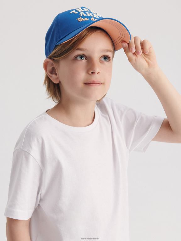 alb Reserved băieți îmbrăcăminte tricou simplu simplu 648HZ2159