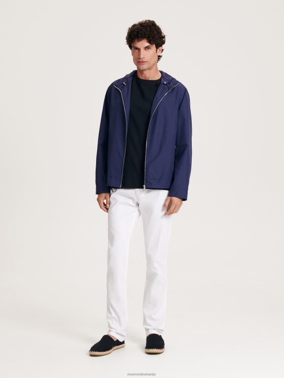 alb Reserved bărbați îmbrăcăminte pantaloni chino slim fit noi 648HZ1509