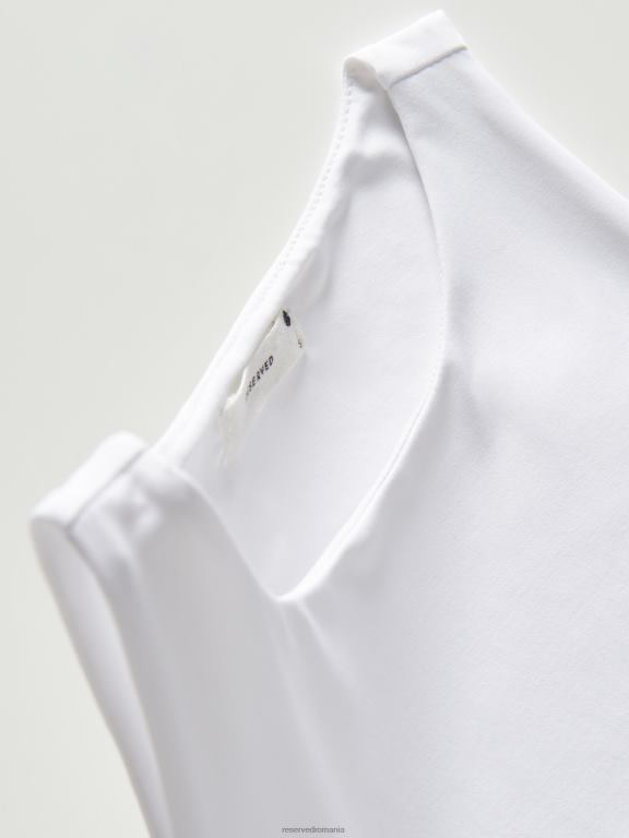 alb Reserved femei îmbrăcăminte corp slim fit 648HZ435