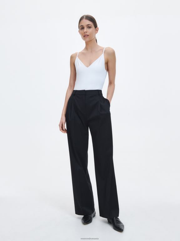 alb Reserved femei îmbrăcăminte corp slim fit 648HZ531