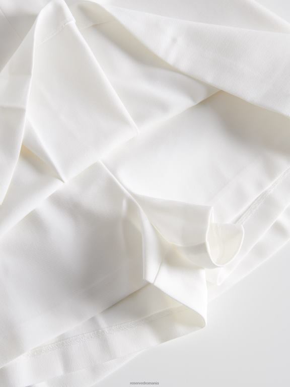 alb Reserved femei îmbrăcăminte fustă 648HZ207