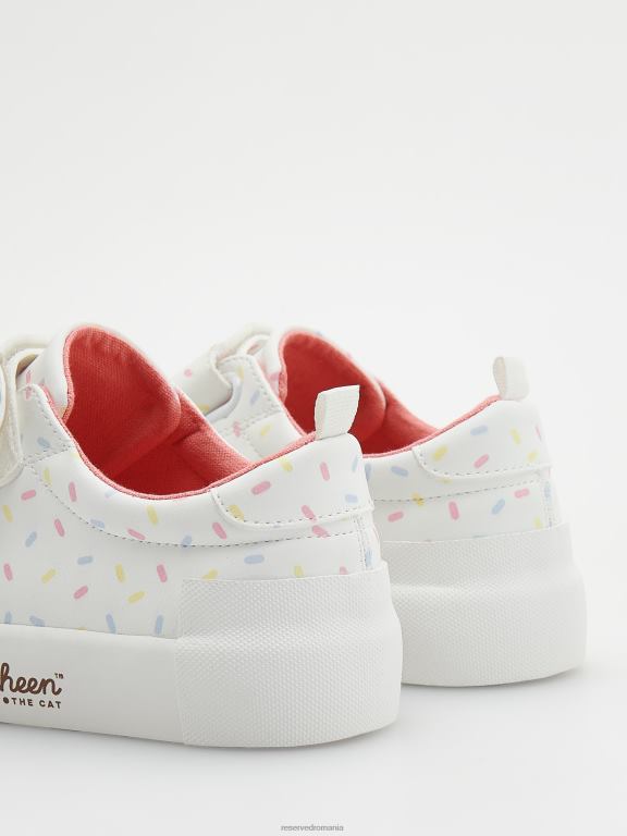 alb Reserved fetelor pantofi antrenori pusheen 648HZ1770