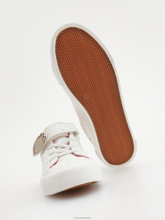 alb Reserved fetelor pantofi antrenori pusheen 648HZ1770