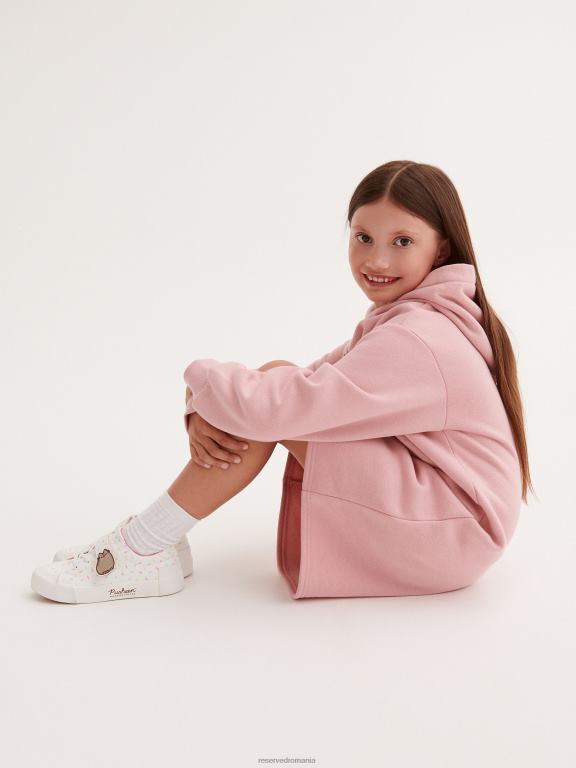 alb Reserved fetelor pantofi antrenori pusheen 648HZ1770