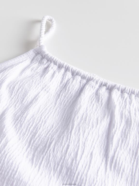 alb Reserved fetelor îmbrăcăminte bluză fără mâneci 648HZ1971