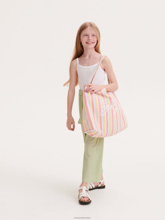 alb Reserved fetelor îmbrăcăminte cami top 648HZ1966