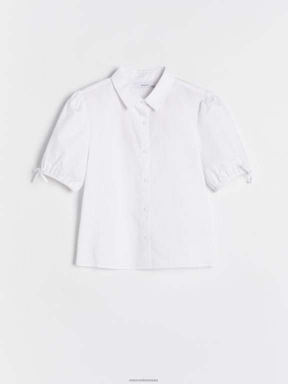 alb Reserved fetelor îmbrăcăminte cămaşă 648HZ1895