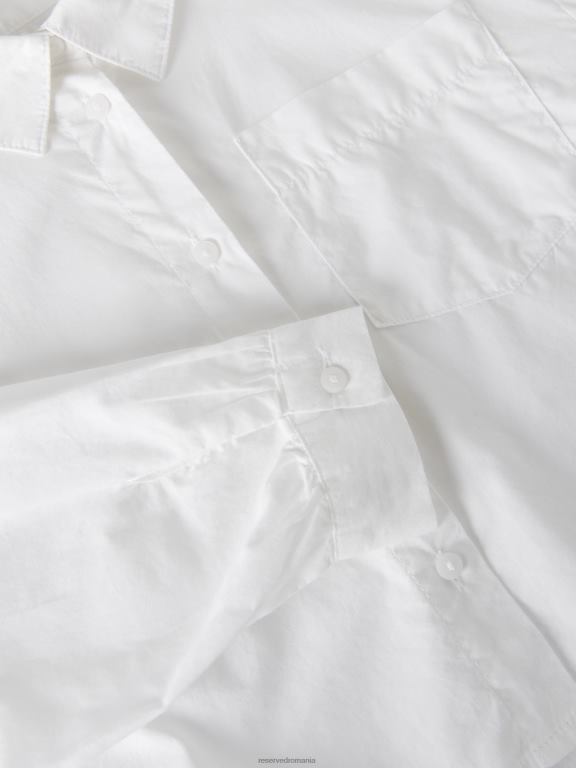 alb Reserved fetelor îmbrăcăminte cămaşă 648HZ1948