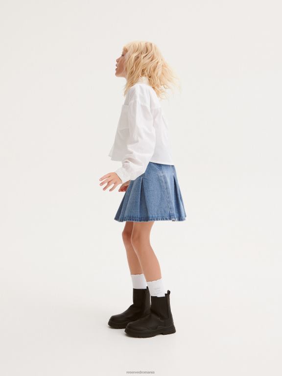 alb Reserved fetelor îmbrăcăminte cămaşă 648HZ1948