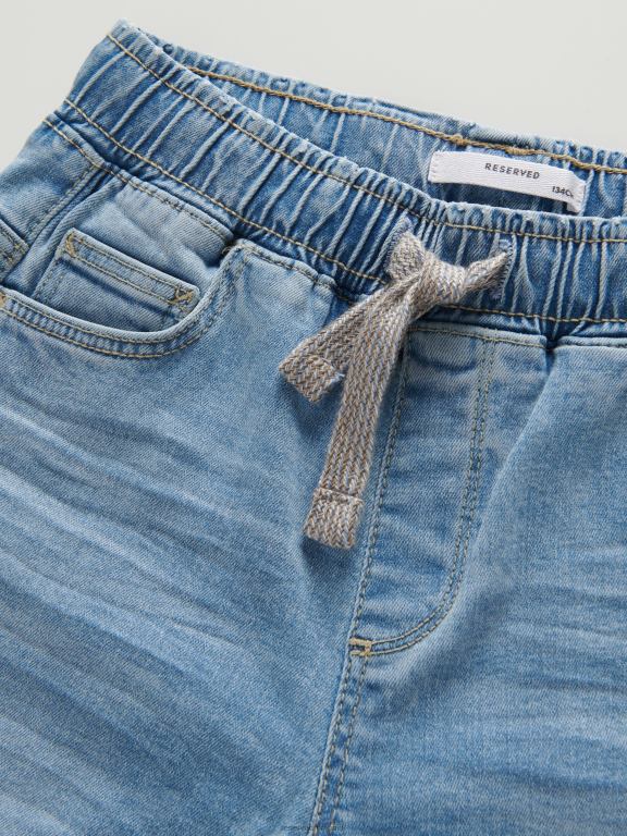 albastru Reserved băieți îmbrăcăminte blugi elastici morcov 648HZ2125