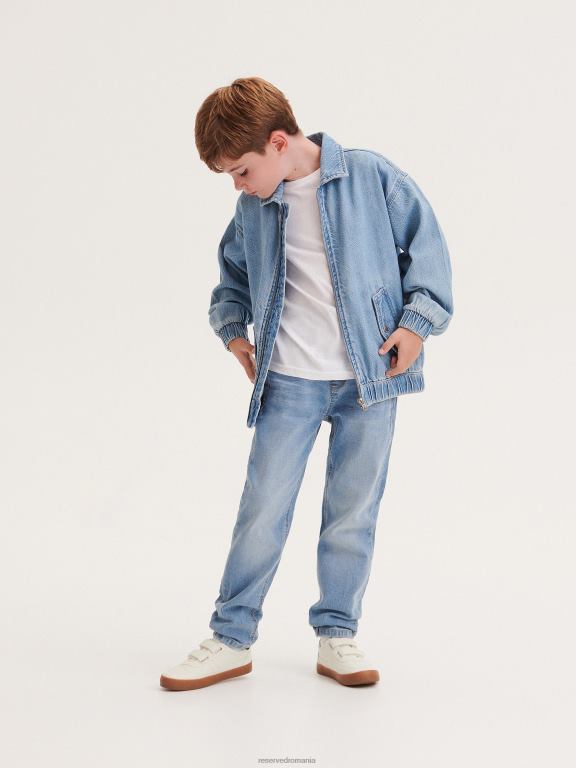 albastru Reserved băieți îmbrăcăminte blugi elastici morcov 648HZ2125