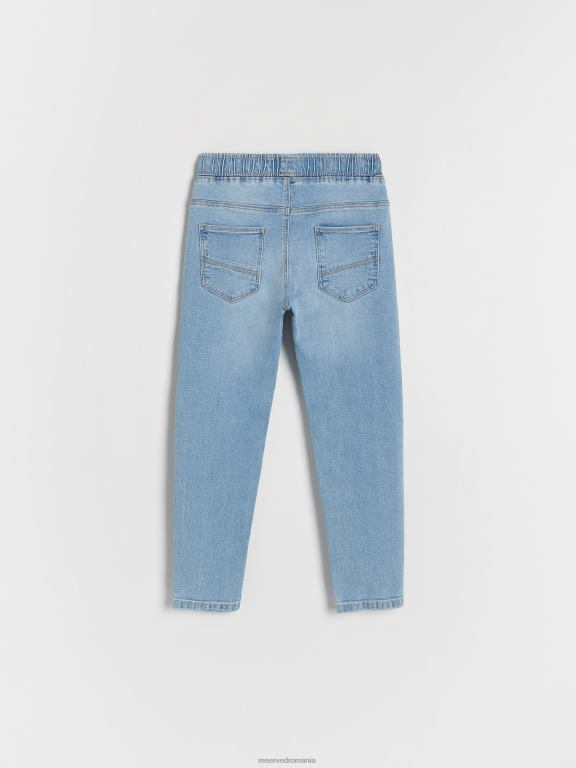 albastru Reserved băieți îmbrăcăminte blugi elastici morcov 648HZ2204