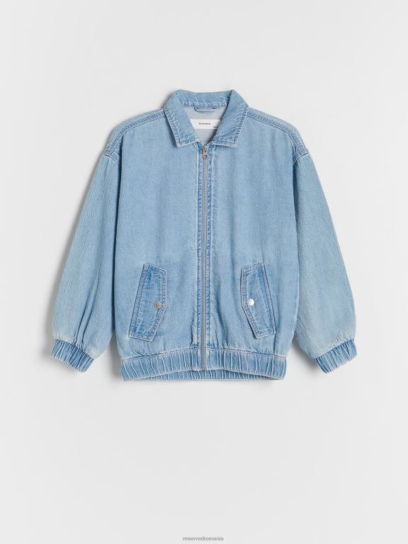 albastru Reserved băieți îmbrăcăminte jacheta de Bombardier 648HZ2112