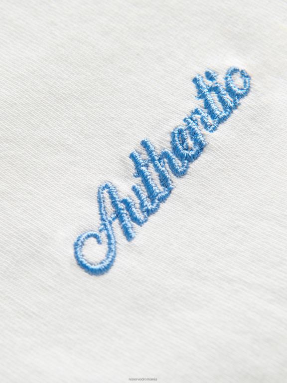 albastru Reserved băieți îmbrăcăminte tricou polo cu detaliu de broderie 648HZ2021