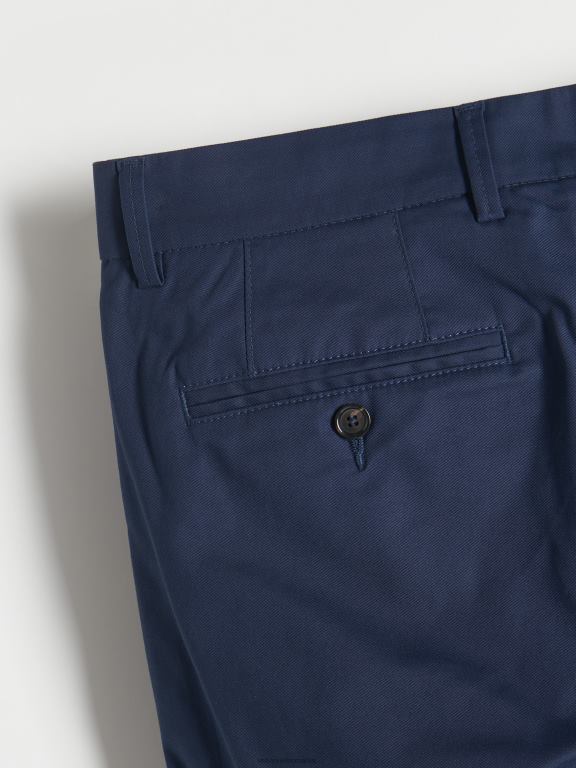 albastru Reserved bărbați îmbrăcăminte pantaloni chino slim fit noi 648HZ1499