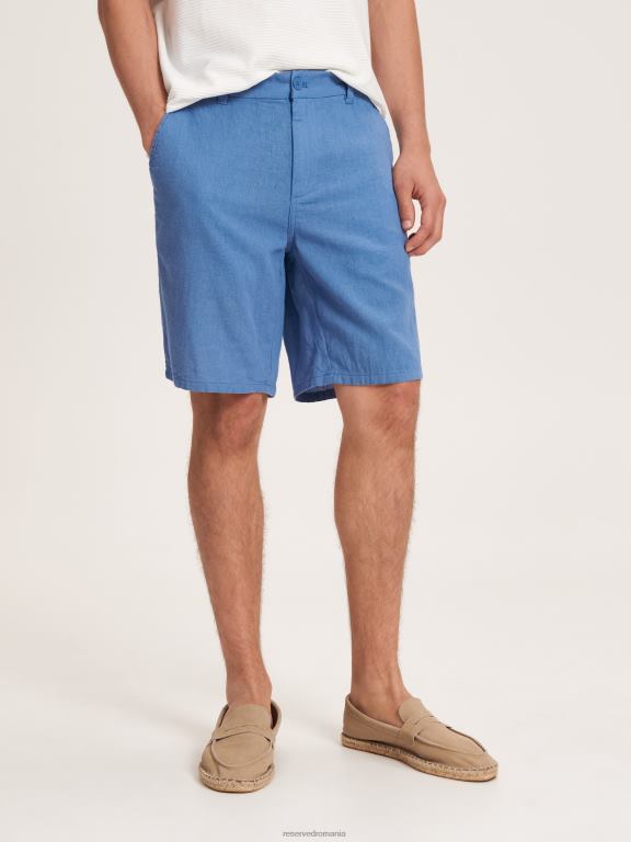 albastru Reserved bărbați îmbrăcăminte pantaloni scurți chino bogat in in 648HZ1441