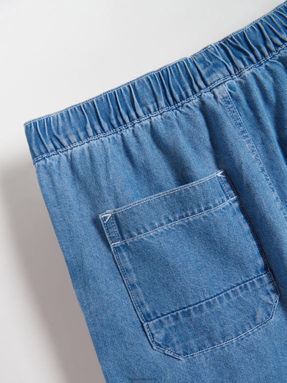 albastru Reserved bărbați îmbrăcăminte pantaloni scurți obișnuiți 648HZ1452