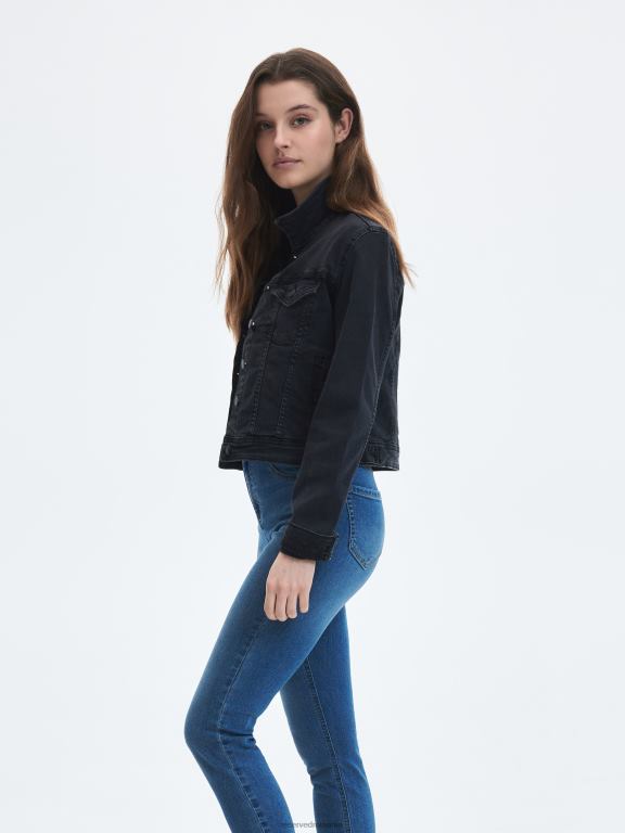 albastru Reserved femei îmbrăcăminte blugi slim fit 648HZ800