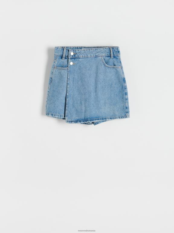 albastru Reserved femei îmbrăcăminte fustă 648HZ567