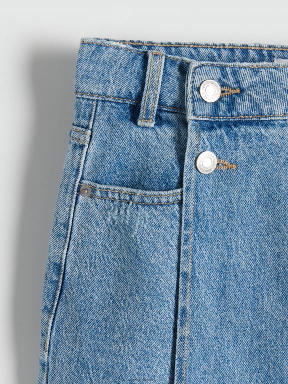 albastru Reserved femei îmbrăcăminte fustă 648HZ567