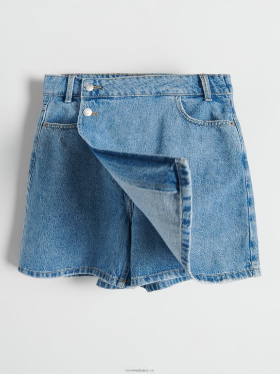 albastru Reserved femei îmbrăcăminte fustă 648HZ567