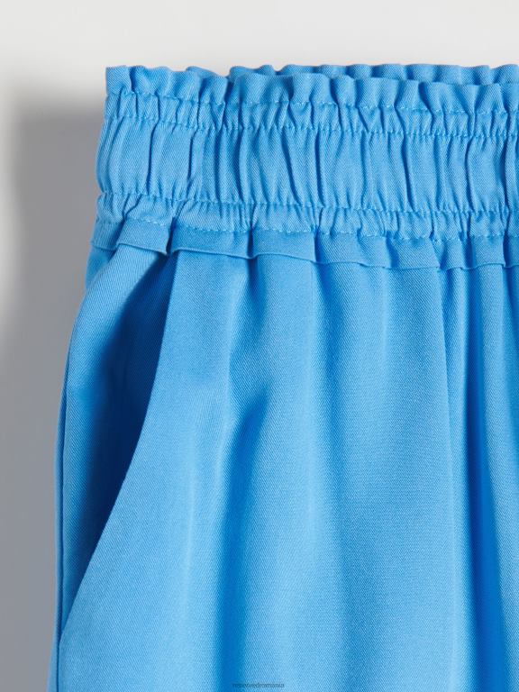 albastru Reserved femei îmbrăcăminte pantaloni din vascoza 648HZ701