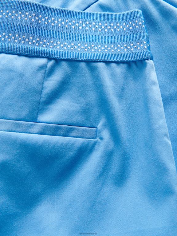 albastru Reserved femei îmbrăcăminte pantaloni noi cu pliu presat 648HZ684