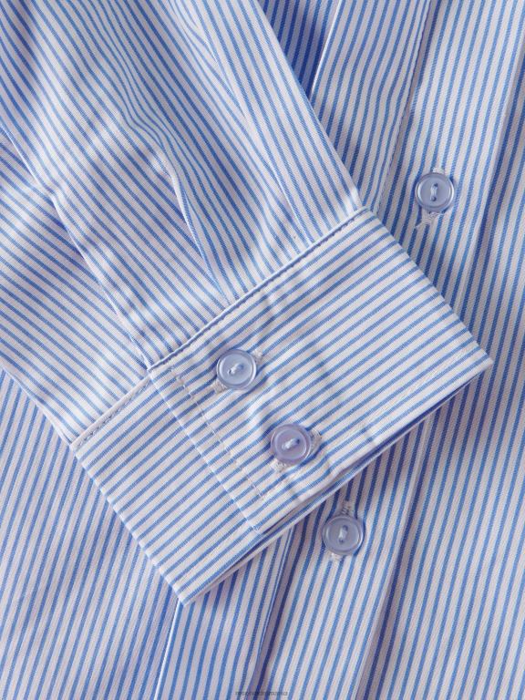 albastru Reserved fetelor îmbrăcăminte cămașă cu dungi 648HZ1907