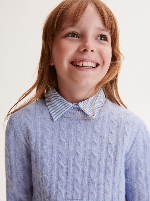 albastru Reserved fetelor îmbrăcăminte pulover 648HZ1750