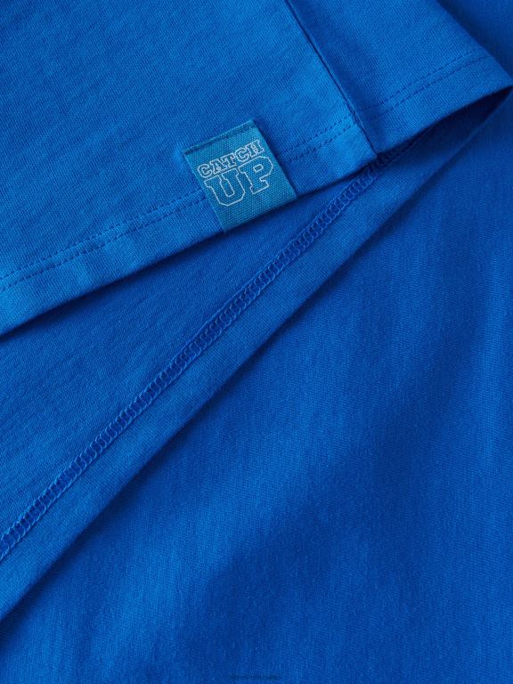 albastru Reserved fetelor îmbrăcăminte tricou cu plasture 648HZ1798