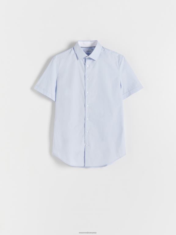albastru deschis Reserved bărbați îmbrăcăminte cămașă slim fit 648HZ1390