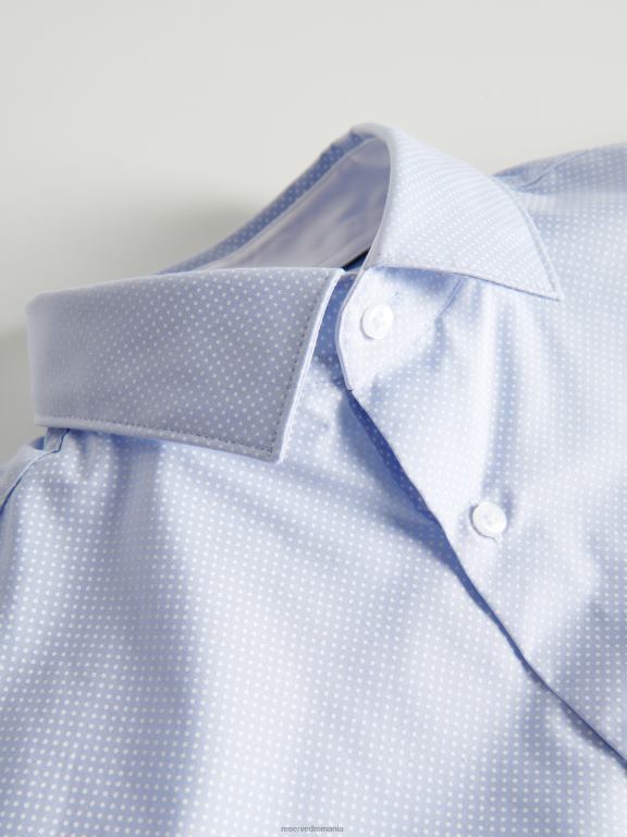 albastru deschis Reserved bărbați îmbrăcăminte cămașă slim fit 648HZ1390
