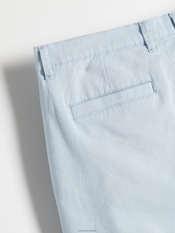 albastru deschis Reserved bărbați îmbrăcăminte pantaloni scurți obișnuiți 648HZ1444