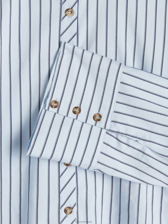 albastru deschis Reserved femei îmbrăcăminte cămașă cu manșete largi 648HZ21