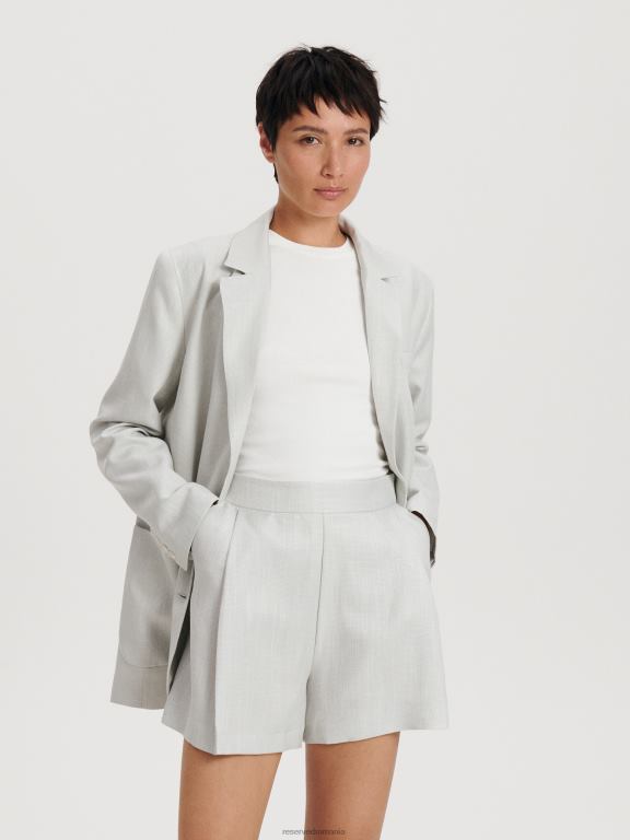 albastru deschis Reserved femei îmbrăcăminte pantaloni scurți de costum 648HZ553