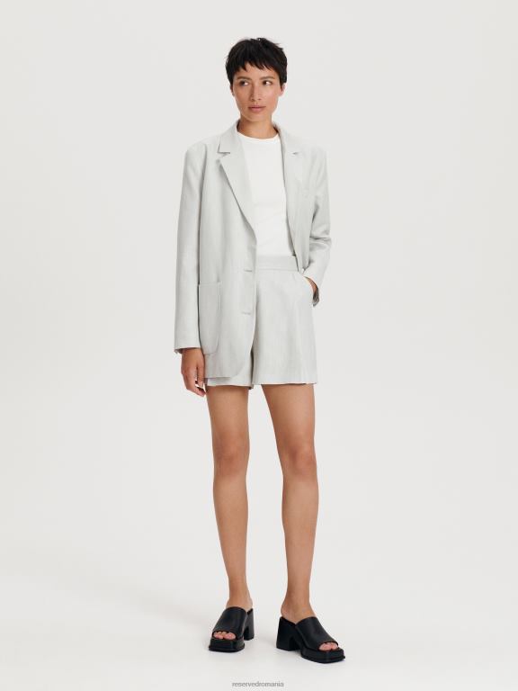 albastru deschis Reserved femei îmbrăcăminte pantaloni scurți de costum 648HZ553