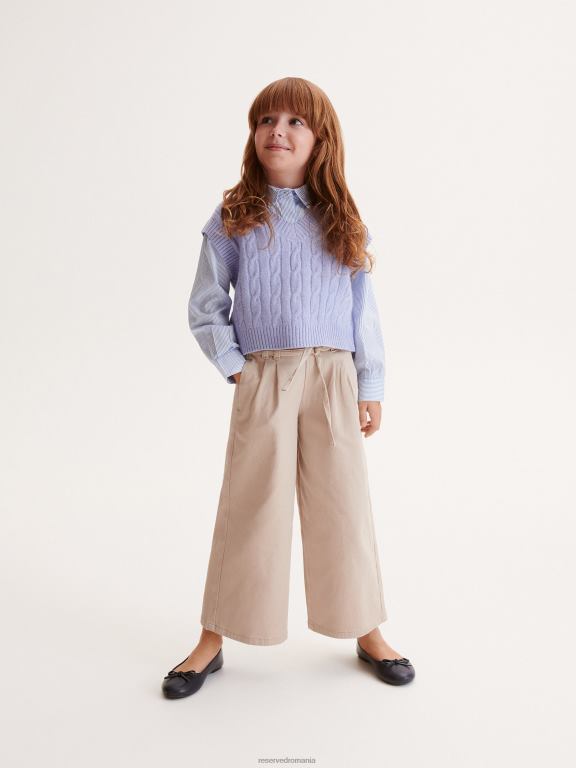 albastru deschis Reserved fetelor îmbrăcăminte vesta din jerseu 648HZ1748