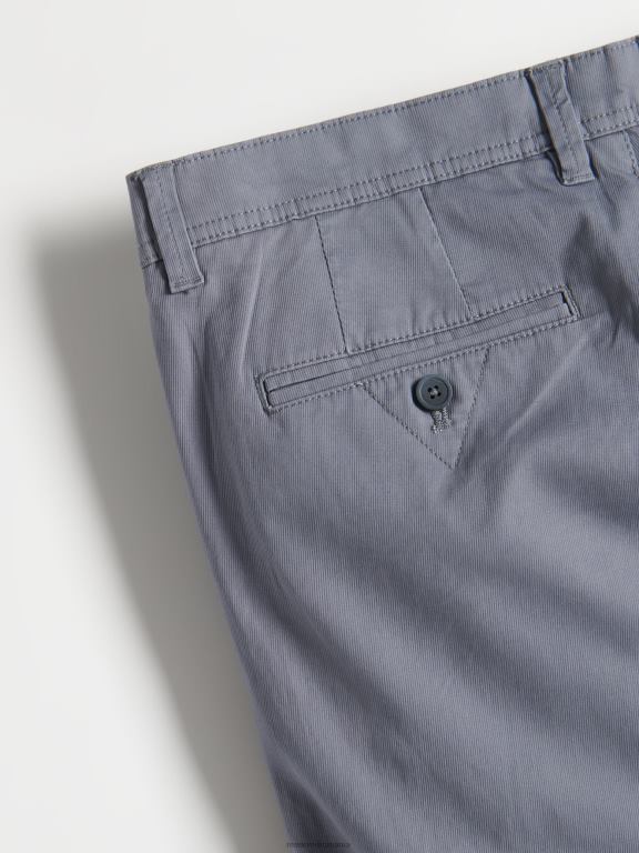 albastru oțel Reserved bărbați îmbrăcăminte pantaloni chino slim fit noi 648HZ1493