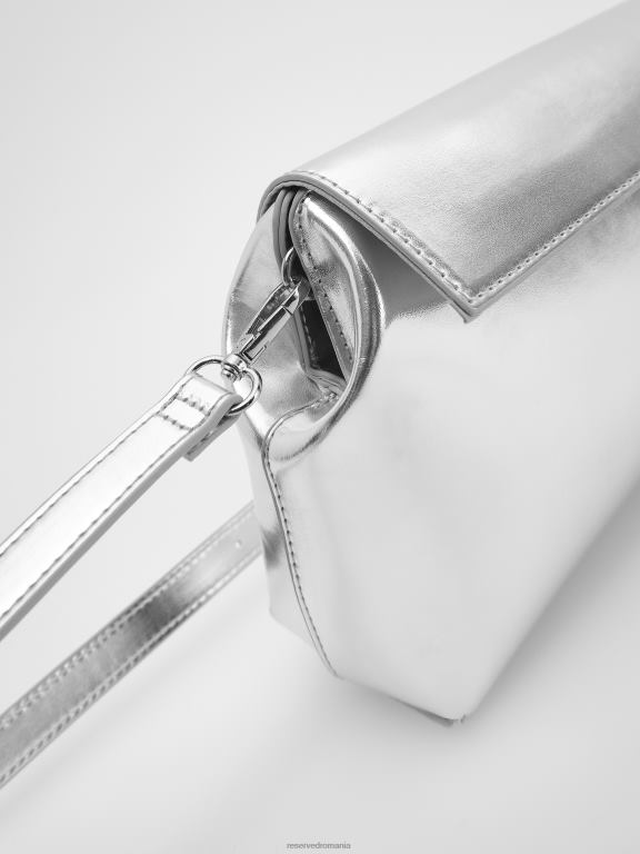 argint Reserved femei accesorii geanta metalica 648HZ993