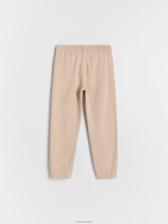 bej Reserved băieți îmbrăcăminte pantaloni de jogger 648HZ2022