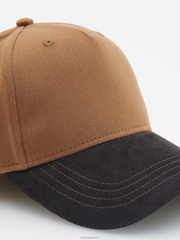 bej Reserved bărbați accesorii capac 648HZ1659