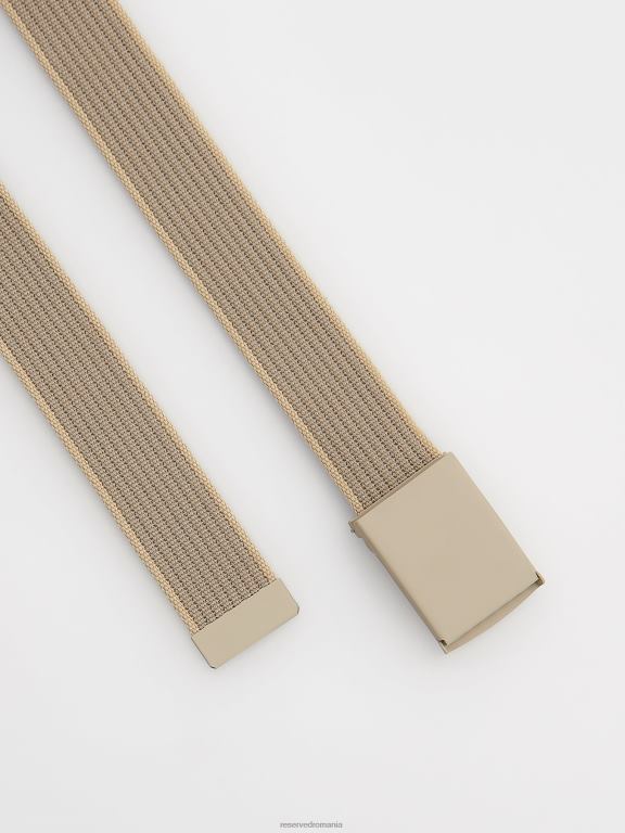 bej Reserved bărbați accesorii centura cu catarama 648HZ1693