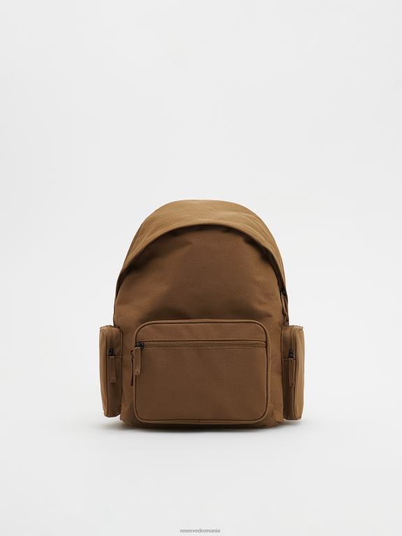 bej Reserved bărbați accesorii rucsac impermeabil 648HZ1683