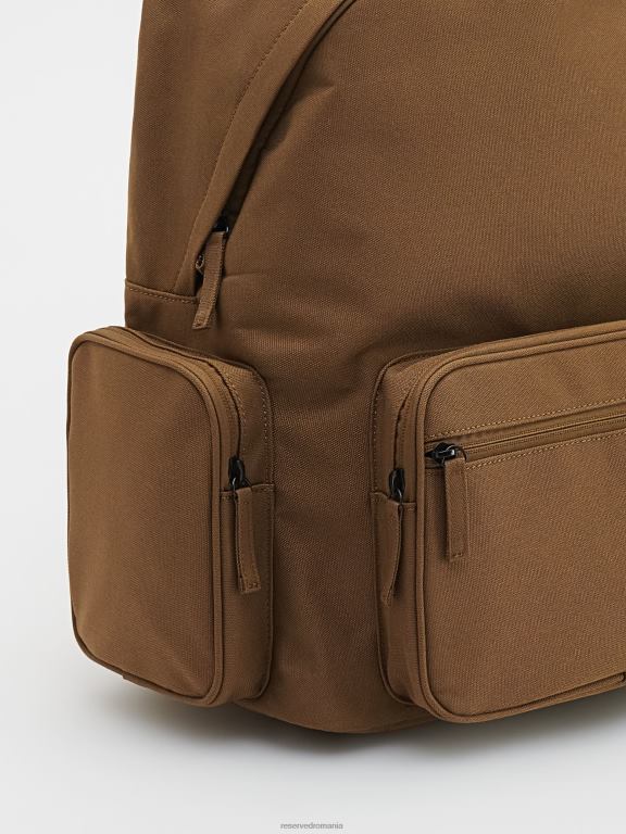 bej Reserved bărbați accesorii rucsac impermeabil 648HZ1683